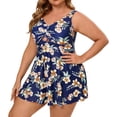 thumbnail image 1 of Maillot de Bain pour Femme Adulte Grande Taille2 Pcs Tankini, 1 of 5
