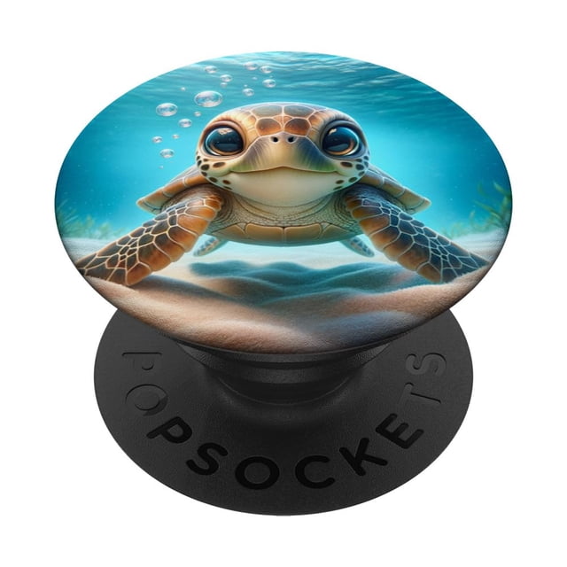 Agarre para teléfono celular Cute Kawaii Sea Turtles PopSocket