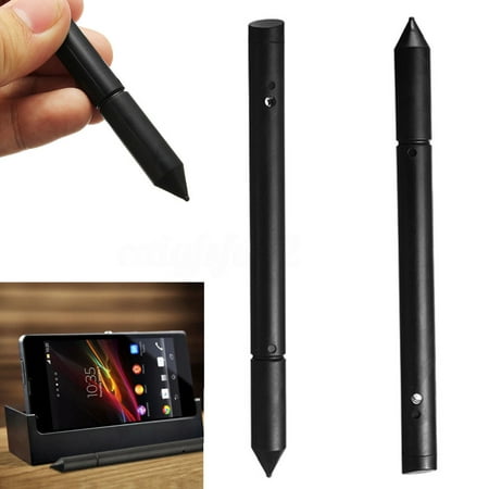 Universal 2 in 1 High-precision Capacitive Pen Stylus For iPhone iPad Tablet Samsung Phone
