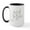White/Black Inside, variant on CafePress - White Doves Large Mug - 15 oz Ceramic Large White Novelty Mug