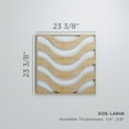 thumbnail image 3 of Ekena Millwork 23 3/8"W x 23 3/8"H x 1/4"T Large Parker Decorative Fretwork Wood Wall Panels, Cherry, 3 of 18