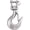 5/16 INCH, variant on ABCISI Clevis Slip Hook 304 Stainless Steel with Safety Latch, Swivel Lifting Hoisting Chain Hooks for Rigging Crane Towing Winch Wrecker ATV Trailer 5/16 INCH