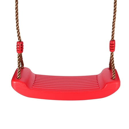 330.7lb Rope Swing Outdoor and Indoor Use Playground Swing seat Anti-slip with Adjustable Hemp Rope for Adults and Kids