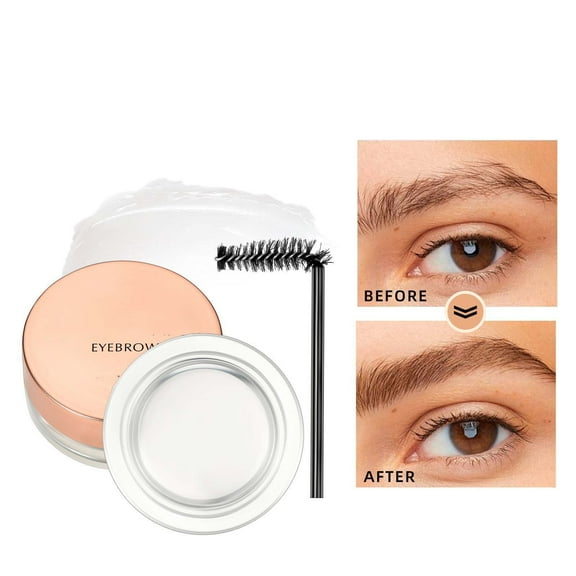 Hauiodp Eyebrow Shaping Cream Transparent Gel Eyebrow Glue And Drying Eyebrow Soap