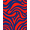 Red, Pattern 6, variant on ODIKA 4'x6' Machine Washable Non-Slip Area Rug, Heritage Damask Inspired Ornamental High Traffic Rug, Blue, 387579