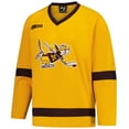 thumbnail image 2 of Unisex Gold Minnesota Golden Gophers 25th Anniversary Women's Hockey Team Jersey, 2 of 3