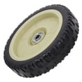 thumbnail image 1 of LEEYNEER Blue Durable Rubber and Plastic Lawn Mower Wheel for Replacement Compatible Universal, 1 of 8