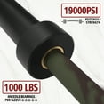 thumbnail image 4 of 7ft Olympic Barbell 20KG Bar,1000lbs Capacity 2 Inch 45LB Barbell for Weightlifting,Olympic Bar for Squats, Deadlifts, Presses, Rows,Curls,Olympic Weight Bars for lifting，Camo, 4 of 7