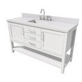 thumbnail image 4 of Ariel R061swqrvo Bayhill 60" Free Standing Single Basin Vanity Set - Blue, 4 of 7