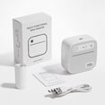 thumbnail image 2 of HLONK Label Printers Photo Label Printing Wrong Organiser Small Home Portable Wireless Bluetooth Thermal Home Storage Kitchen Sorting   White, 2 of 11