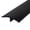 Black, variant on Outwater T-Molding 1-1/2 Inch Natural Oak Woodgrain Flexible Polyethylene Center Barb Tee Moulding 250 Foot Coil