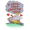 thumbnail image 2 of Women's The Simpsons I Choo-Choo-Choose You  Graphic T-Shirt, 2 of 3