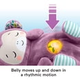 thumbnail image 3 of Fisher-Price Soothe N Snuggle Purple Monkey Baby Toy & Sound Machine with Breathing Motion, 3 of 6