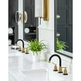 thumbnail image 3 of WOWOW 8 in. Widespread Double Handle Bathroom Faucet, 3 of 8