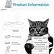 thumbnail image 3 of Dry Food and Water Dispenser, 2 in 1 Automatic Food Dispenser with 2.8L Cat Dispenser & 240g Bowl for Cats Dog Pets, 3 of 4