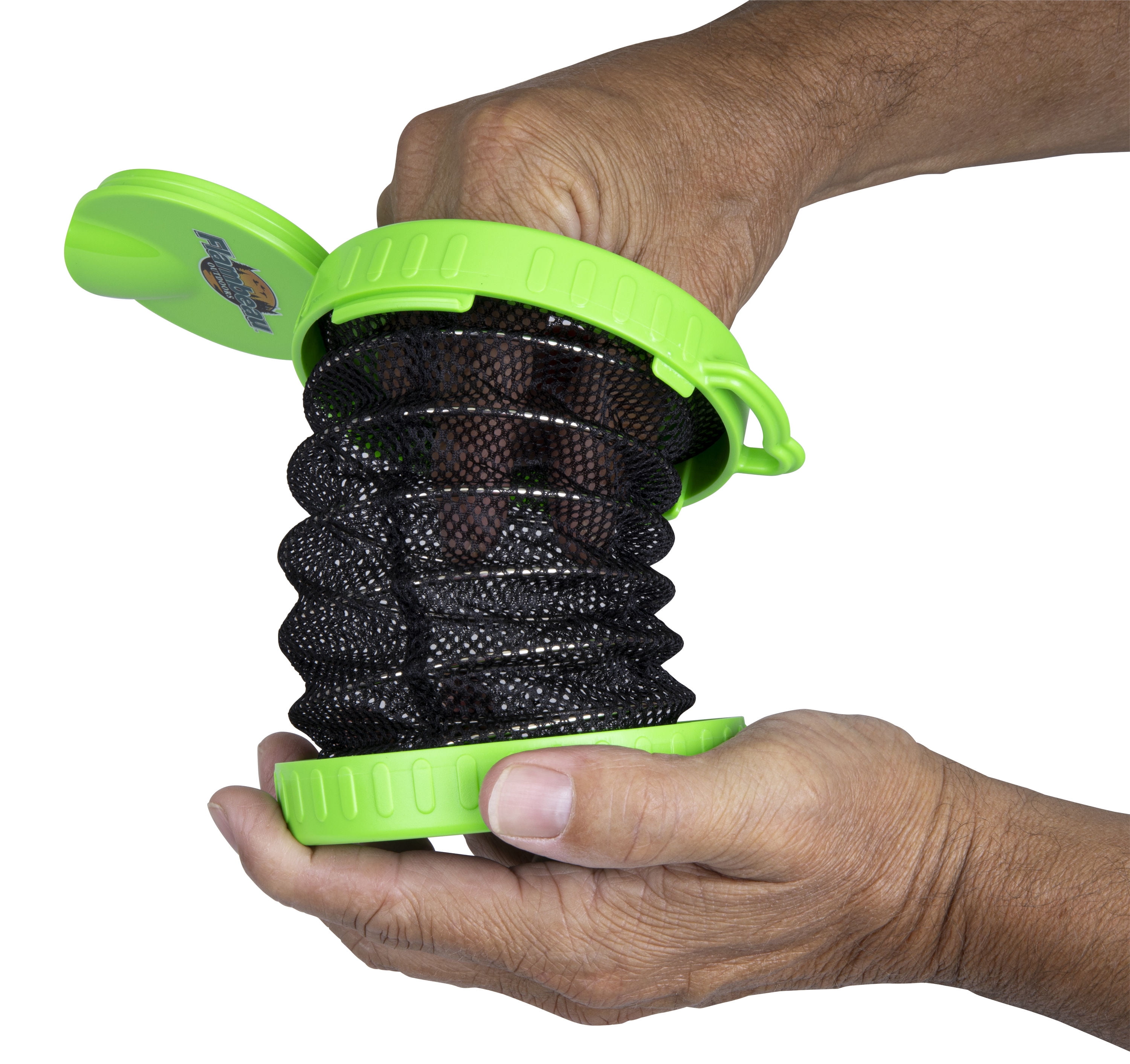 NEUF épuisette de poisson Filet de pêche à la mouche pliable sac d