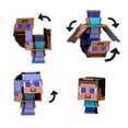 thumbnail image 3 of Figura de Acción Mattel Minecraft Flippin Figs Steve y Steve con Armadura Encantada, 3 of 4