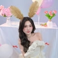 thumbnail image 7 of Hsqqdc Feather Khaki Moth Antenna Headband Butterfly Wing Hair Hoop, 1 Piece, 7 of 7