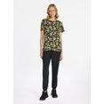 thumbnail image 4 of Dr. Seuss Grinch Women's Print V Neck Scrub Top, Sizes S-3XL, 4 of 5