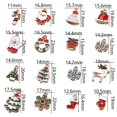 thumbnail image 3 of 20 piezas de dijes navideños surtidos, colgantes navideños, accesorios de joyería para fiestas de Navidad, collares, pulseras, pendientes, suministros de bricolaje, 3 of 3