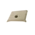 thumbnail image 1 of serony Coton SPA Demi-Table Couverture Salon de Beauté Lit Trou Serviette Kaki, 1 of 7