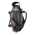 thumbnail image 4 of Jessica Simpson Women's Daphne Studded Faux Leather Satchel Handbag, Meteorite Black, 4 of 4
