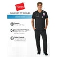 thumbnail image 5 of Hanes Men's Comfort Fit Scrubs Drawstring Straight-Leg Pants, Sizes up-to 3X, 5 of 8