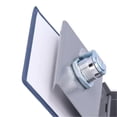 thumbnail image 3 of Mini coffre-fort de sécurité avec serrure à clé, idéal pour la maison ou le bureau, bleu, 3 of 4