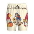 thumbnail image 3 of Picia Autumn Gnomes1 Pajama Shorts for Men, Men's Pajama Bottoms, Sleepwear,Short Pajama Pants-3X-Large, 3 of 9
