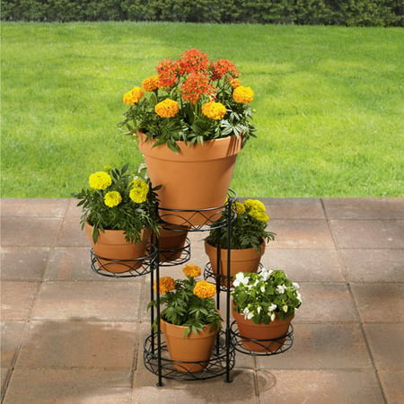 Better Homes and Gardens 6-Tier Iron Wire Plant Stand