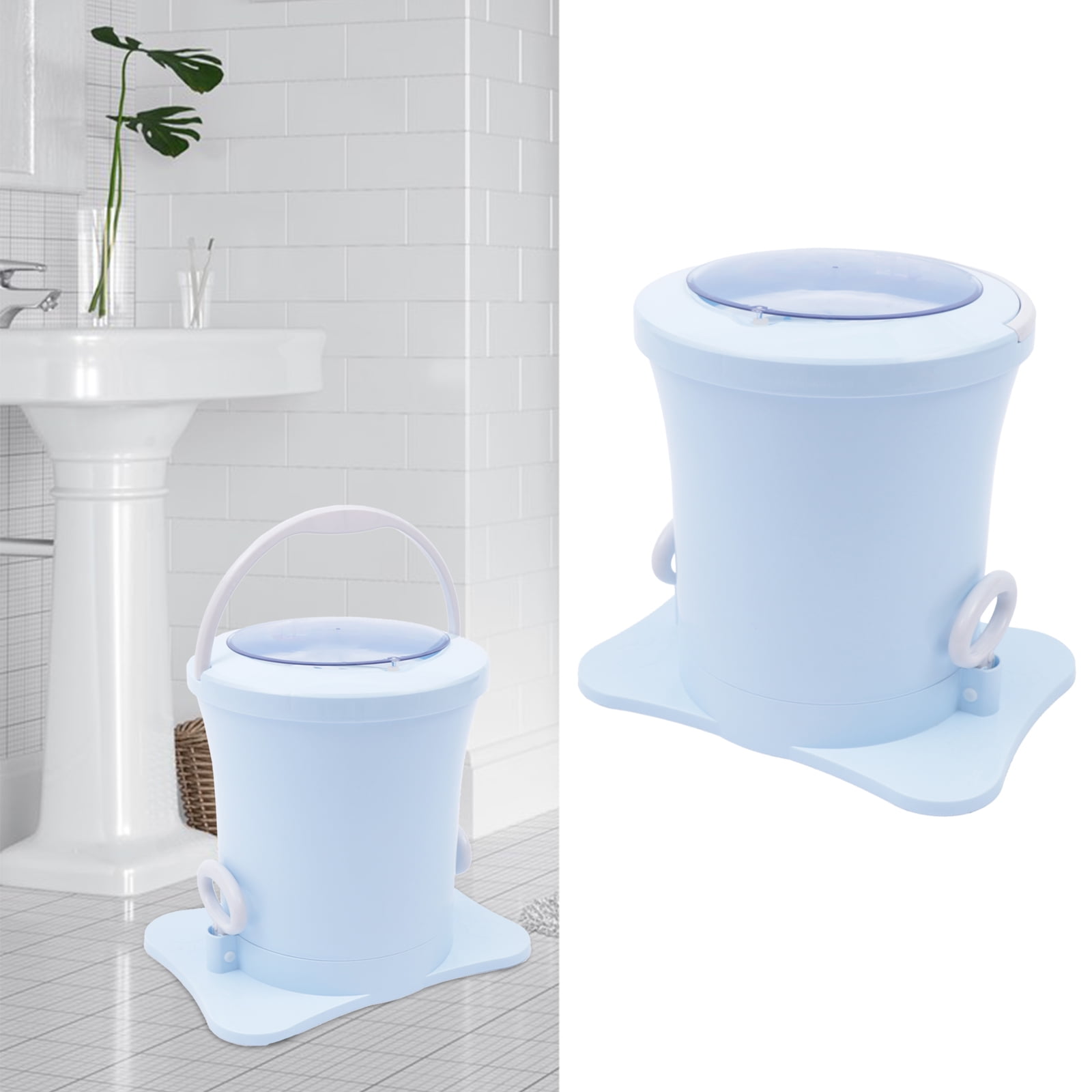 Portable Laundry Spinner, Heavy-Duty Manual Operation, Quick-Dry Clothes Wringer & Off-Grid Washing Tool