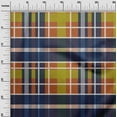 thumbnail image 2 of oneOone Cotton Silk Fabric Madras Check Print Fabric By Yard 42 Inch Wide, 2 of 4