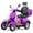 Purple, variant on Arshin Heavy Duty 4 Wheel Mobility Scooters for Seniors & Adults 500lbs Capacity,800W All Terrain Electric Recreational Scooter