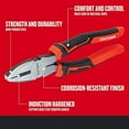 thumbnail image 2 of Craftsman Lineman Pliers,Steel,Flat Jaw,8 3/4" L CMHT81648, 2 of 3