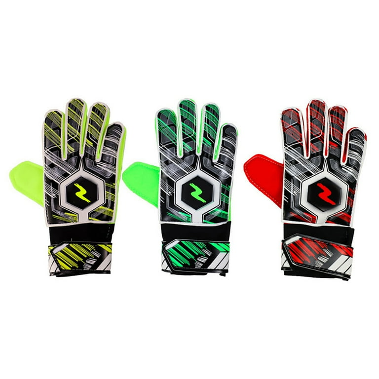 Size 6 goalkeeper on sale gloves with finger protection