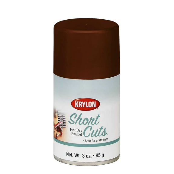 Krylon Short Cuts Spray Paint, Espresso