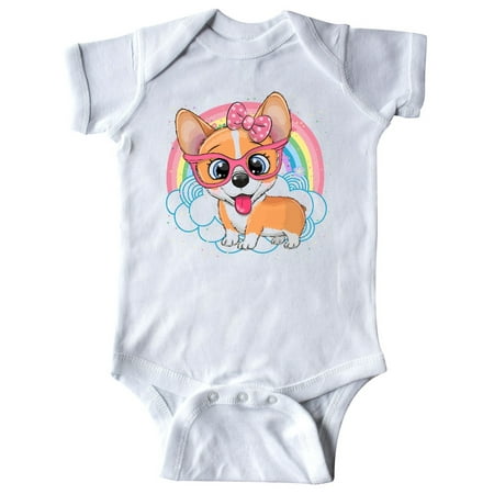 

Inktastic Corgi Gifts Dog Lover Gift Baby Girl Bodysuit
