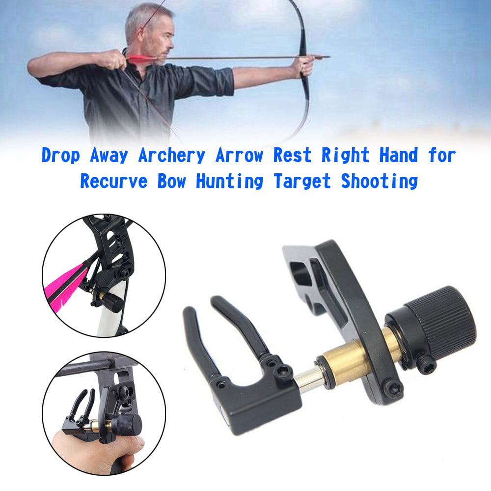 Archery Arrow Rest Drop Away Aluminum Recurve Compound Bow Target Hunting Shoot 
