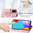 thumbnail image 5 of Samsung Galaxy A52 Wallet Case for Women,3D Butterfly Embossing Slim Flip PU Leather Phone Case Magnetic Closure for Credit Card Slots Holder Cover for Samsung Galaxy A52 Rhinestone Rose Gold, 5 of 16