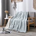 thumbnail image 5 of Gifts TTJ Thickened Lambswool Winter Blanket Soft Plush Double Layer Fleece Throw Extra Warm Cozy Sherpa Bed Blanket For Sofa Bed Travel Machine Washable Holiday Gift Blanket, 5 of 6