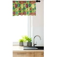 thumbnail image 3 of Ambesonne Colorful Valance Pack of 2, Whimsical Floral Art, 54"X18", Multicolor, 3 of 4