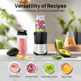 thumbnail image 4 of Blender Consciot CB08 11-Piece 900W w/ 3 Cups & 2 Lids, 4 of 8
