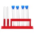 thumbnail image 1 of Shisuyan 1 Ensemble de Tubes à Essai avec Grille Tube à Essai de Laboratoire pour Expériences Scientifiques, 1 of 8