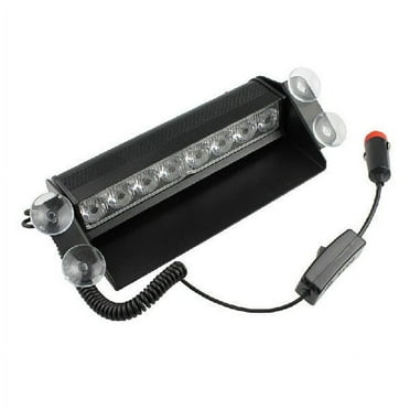 ITSELFER Warning Caution Van Truck 12V 8-LED Emergency Strobe Light Lamp Bar (Blue)
