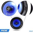 thumbnail image 4 of 2-Way In-Wall In-Ceiling Speaker System - Dual 8 Inch 300W Pair Of Ceiling Wall Flush Mount Speakers W/ 1" Silk Dome Tweeter, Adjustable Treble Control - For Home Theater Entertainment - Pyle PIC8E, 4 of 5