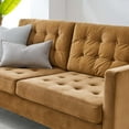 thumbnail image 3 of Exalt Tufted Performance Velvet Sofa, 3 of 9