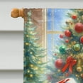thumbnail image 3 of Great Pyrenees and Santa Claus House Flag, 3 of 7