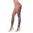 thumbnail image 4 of MKLEKYY Leggings de yoga para mujer, pantalones de yoga para mujer, informales, con estampado floral, elásticos, de cintura alta, para yoga, correr, fitness diario, 4 of 4