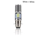 thumbnail image 1 of 1Pcs H4 LED BA20D P15D Headlight 2835 12SMD 6000K White Hi-Lo Lamp Motor Scooter Running Fog Light, 1 of 8