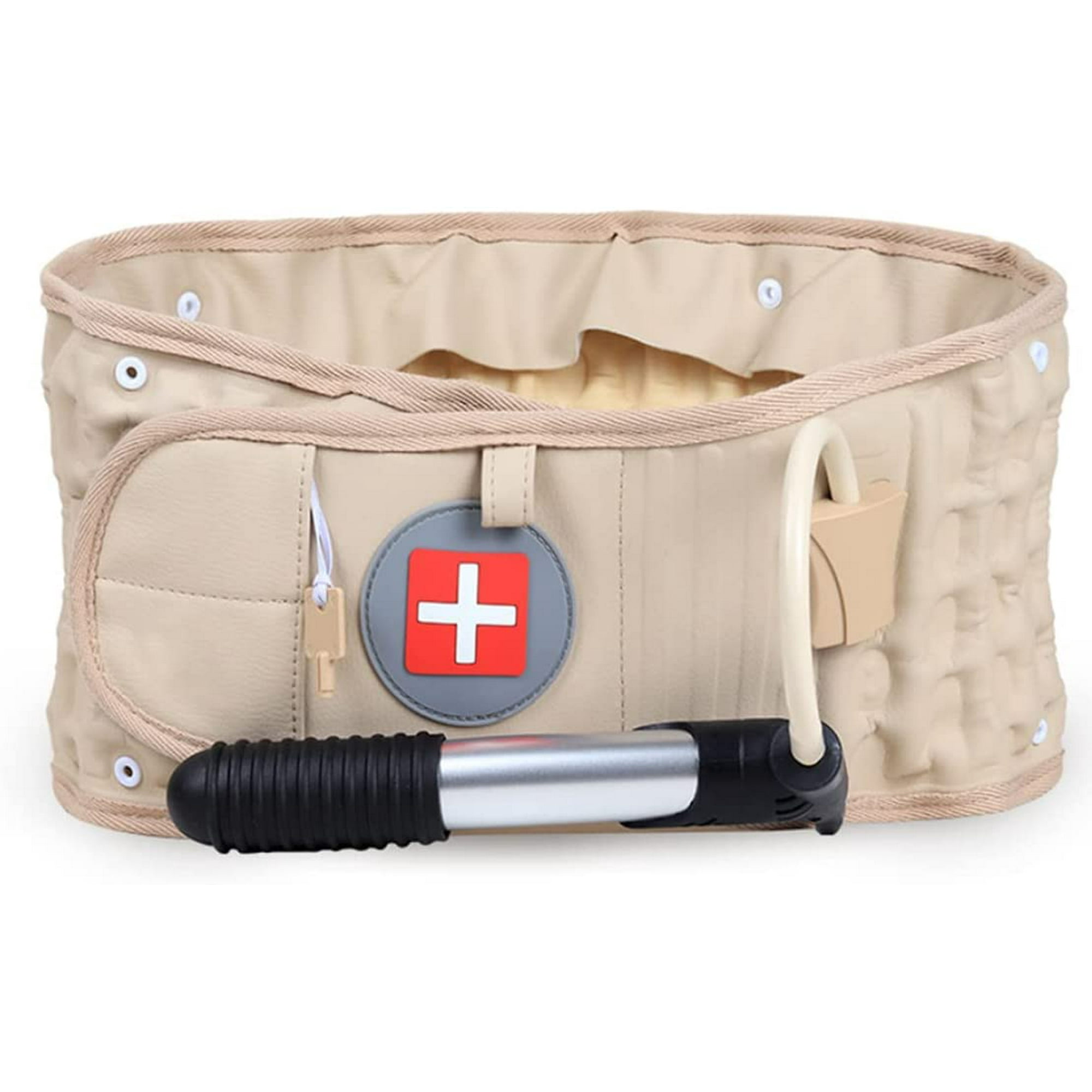 Back Decompression Belt Lumbar Traction Belt Spinal Air Traction Decompression Back Belt Lumbar Support Walmart
